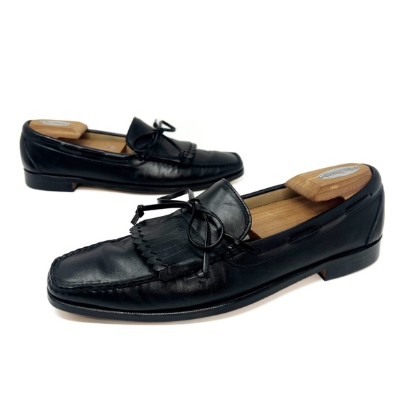 SOLD! Allen Edmonds Alton Leather Kiltie Tassel Loafers Dress Shoes - Picture 12 of 12